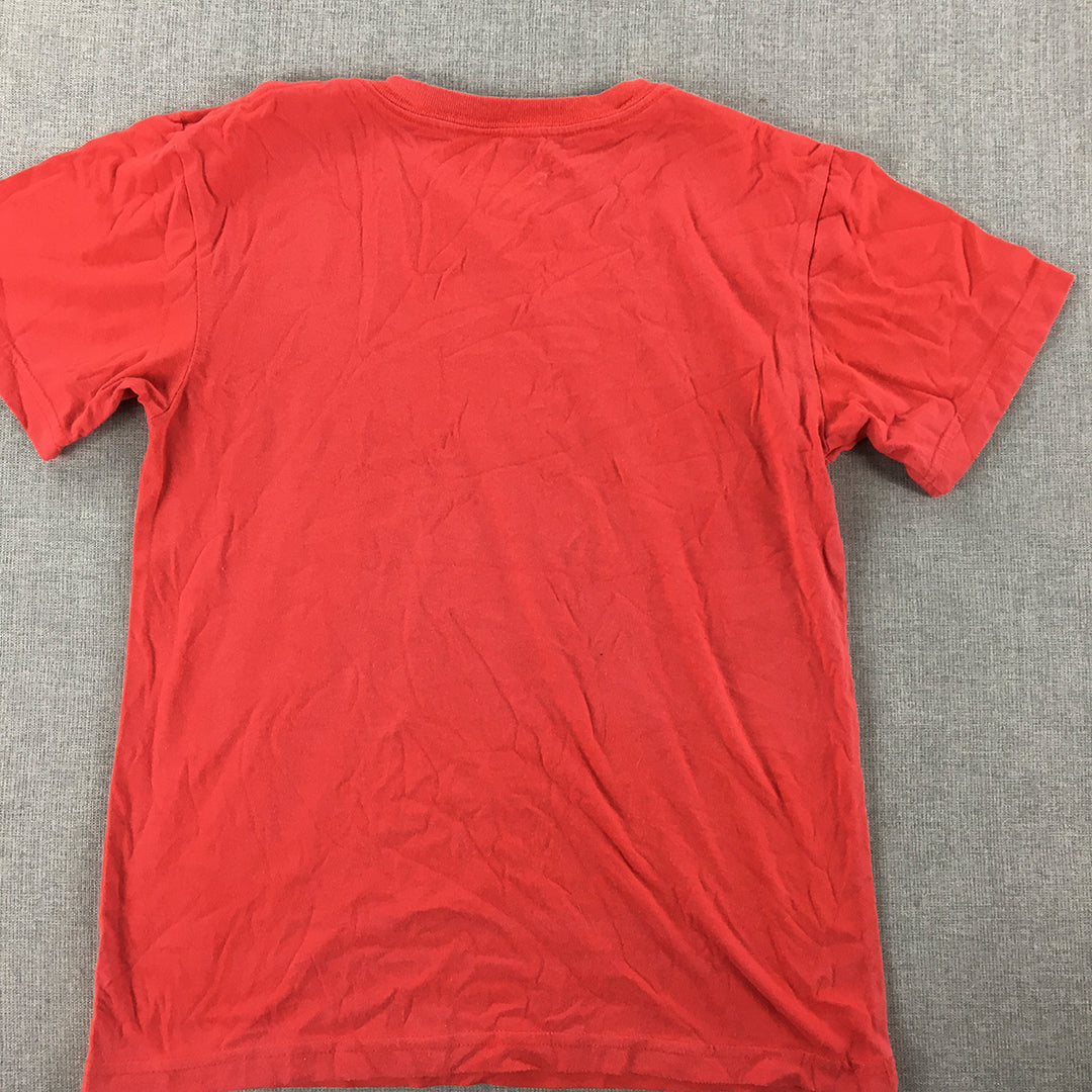 Osh Kosh B'gosh Kids Boys T-Shirt Size 8 Red Short Sleeve Top