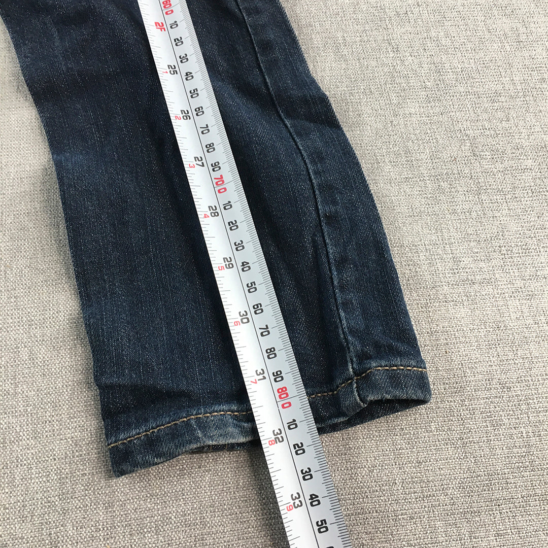 Tommy Hilfiger Kids Boys Jeans Size 8 Blue Straight Leg Denim