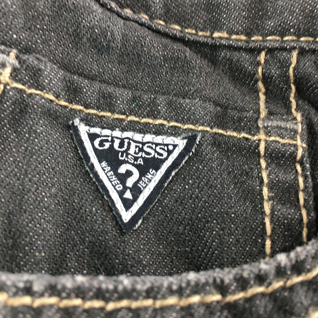 Guess Kids Boys Jeans Size 10 Grey Straight Leg Denim Pockets