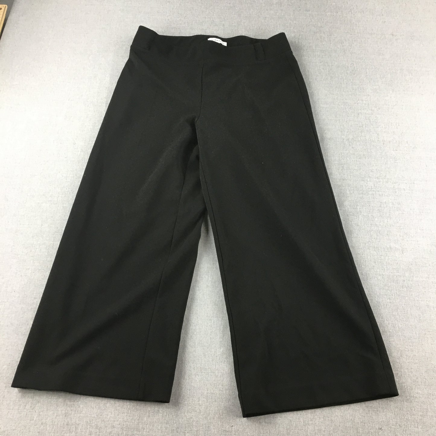 Calvin Klein Womens Pants Size M Black Wide Leg