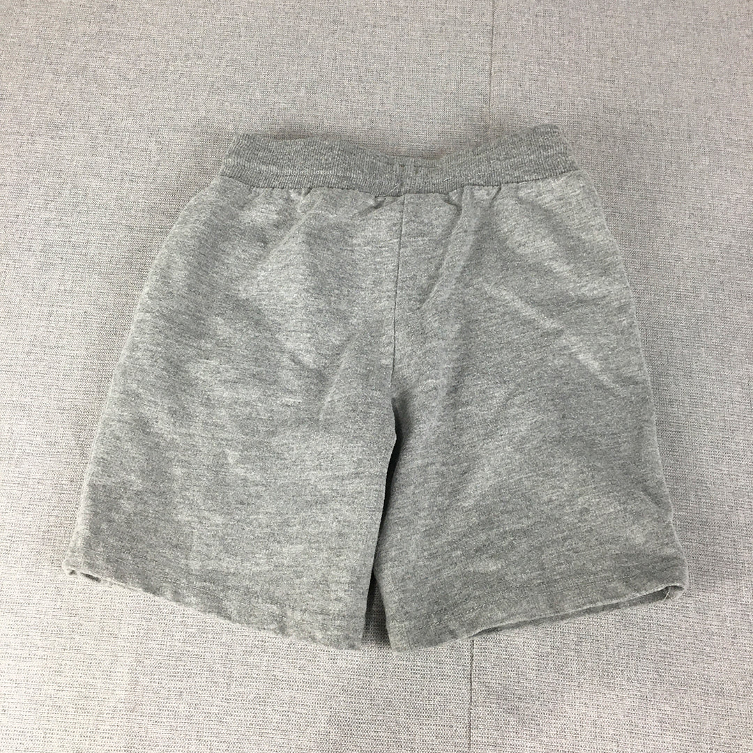 Pokemon Kids Boys Shorts Size 5 Years Grey Pikachu Drawstring Pockets