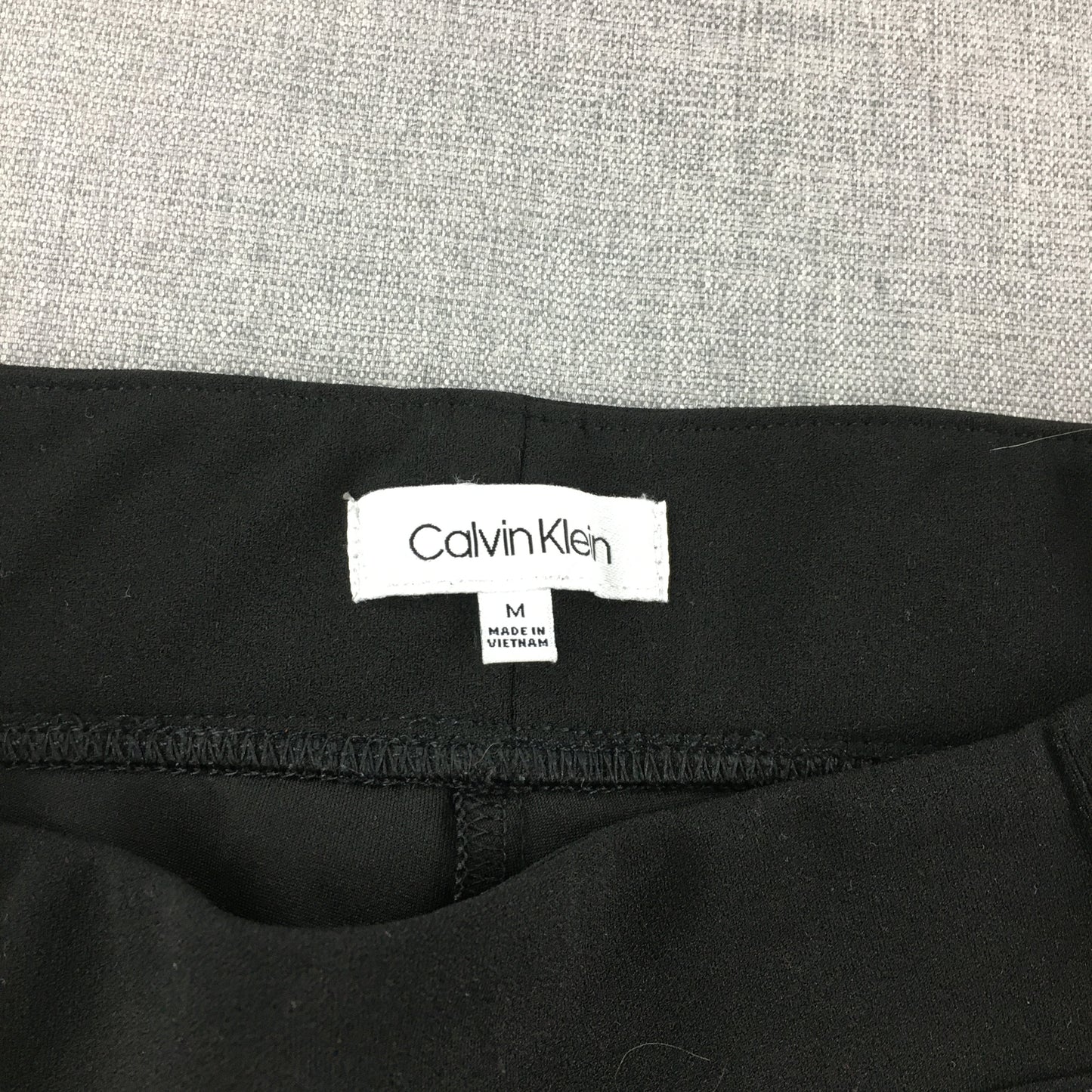 Calvin Klein Womens Pants Size M Black Wide Leg