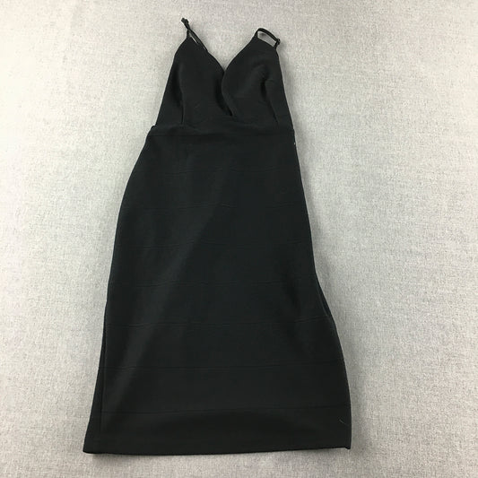 Boohoo Womens Mini Dress Size 10 Black Sleeveless