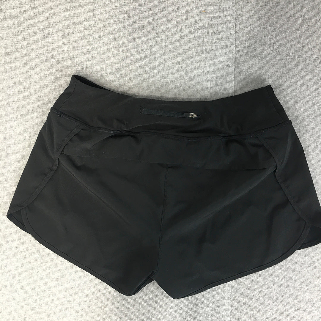 MPG Womens Running Shorts Size S Black Activewear Gym