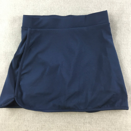 FILA Womens Mini Skirt Size 8 Blue Stretch Fabric