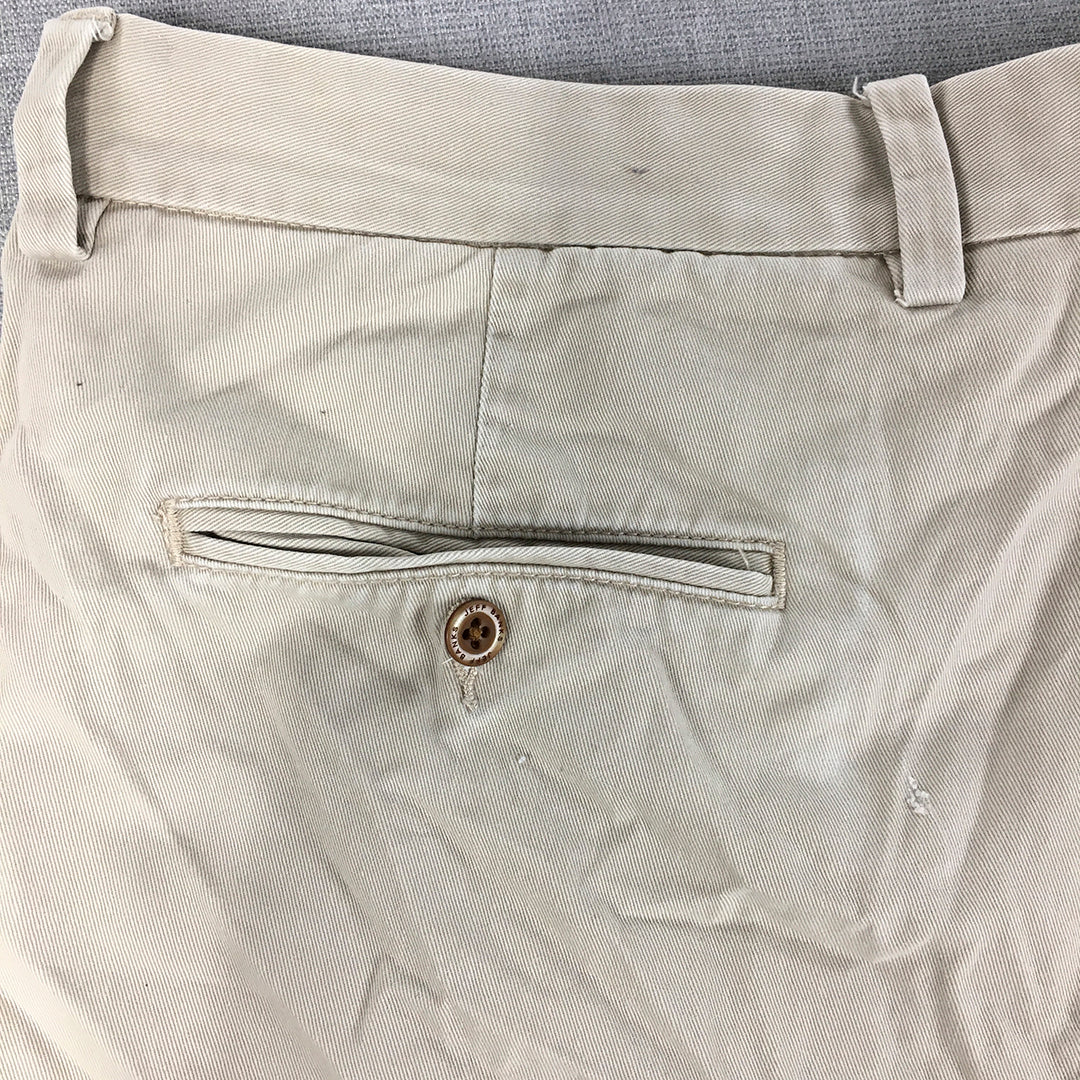 Jeff Banks Mens Chino Shorts Size 38 Grey Pockets Casusal Walking