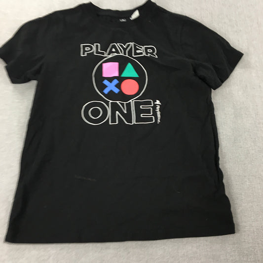 Playstation Kids Boys T-Shirt Youth Size XL (16) Black Short Sleeve Videogame