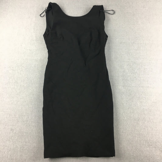 Zara Trafaluc Womens Mini Dress Size M Black Sleeveless