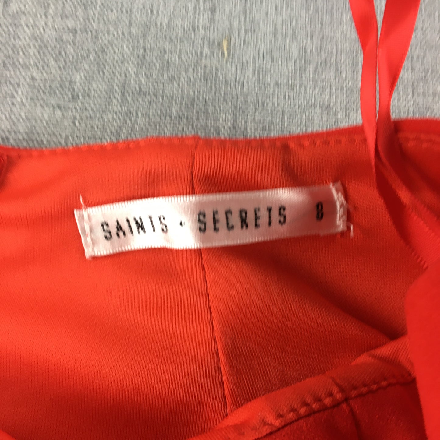 Saints And Secrets Womens Mini Skirt Size 8 Red