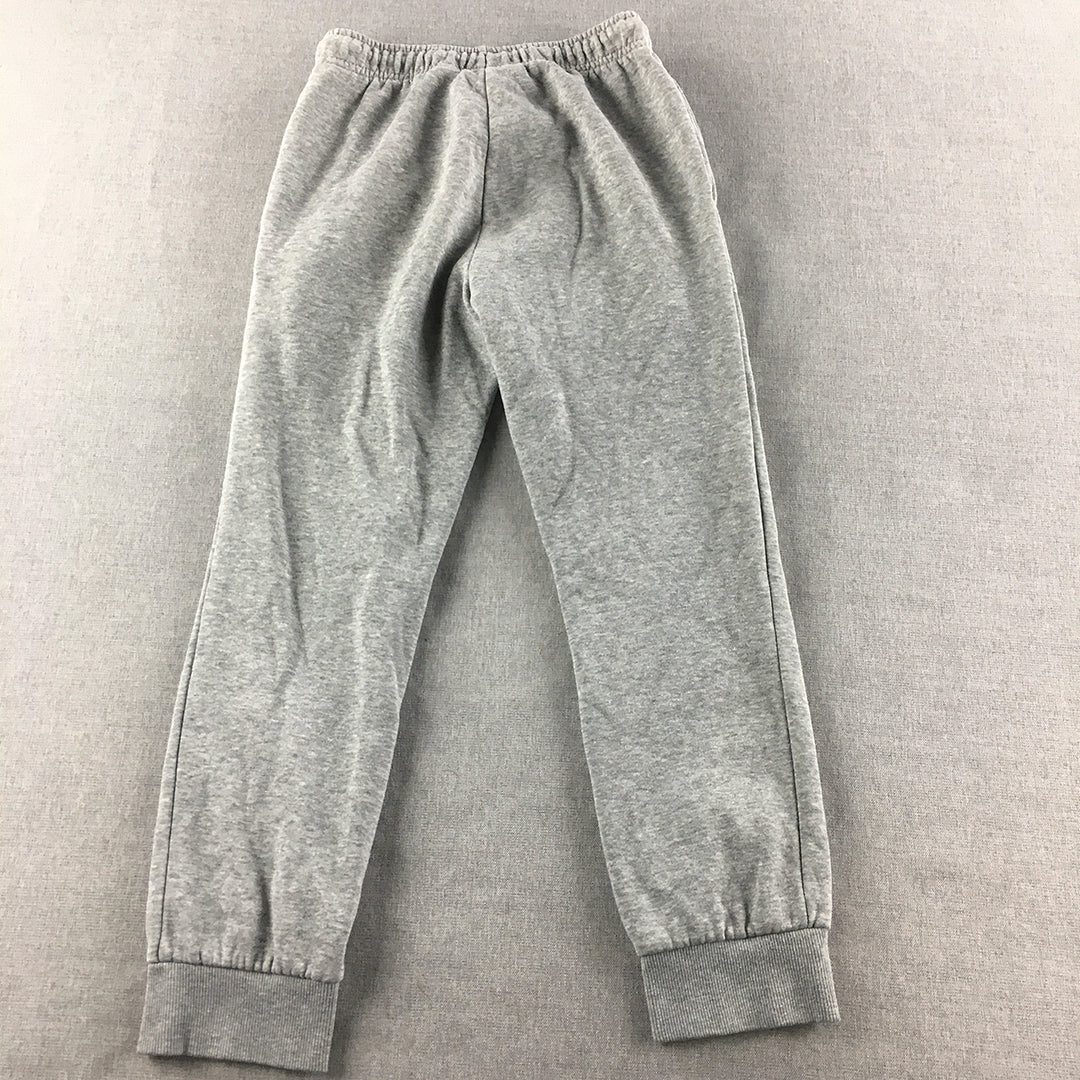 Converse Kids Boys Tracksuit Pants Size M (10 - 12 Years) Grey Logo Jogger