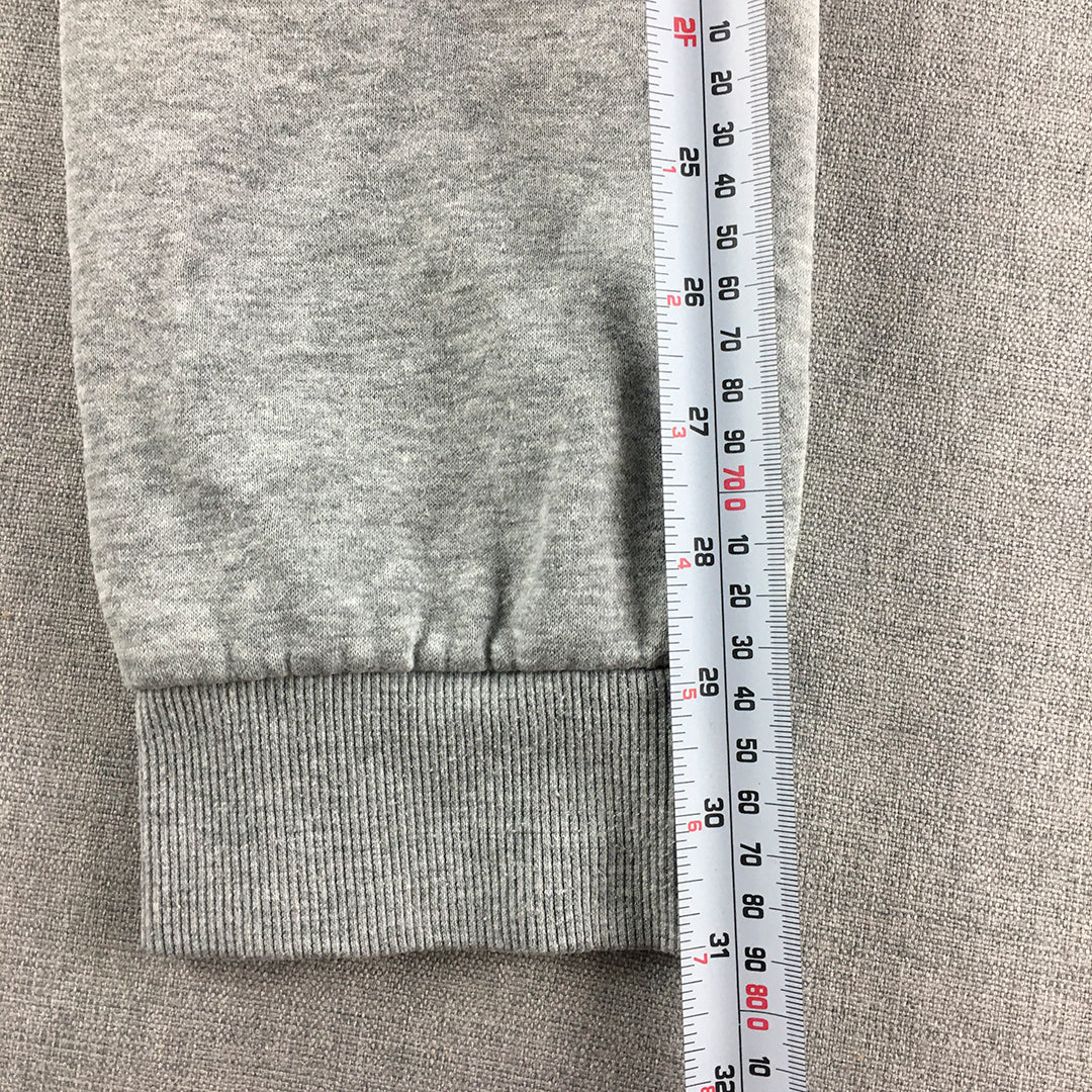 Converse Kids Boys Tracksuit Pants Size M (10 - 12 Years) Grey Logo Jogger