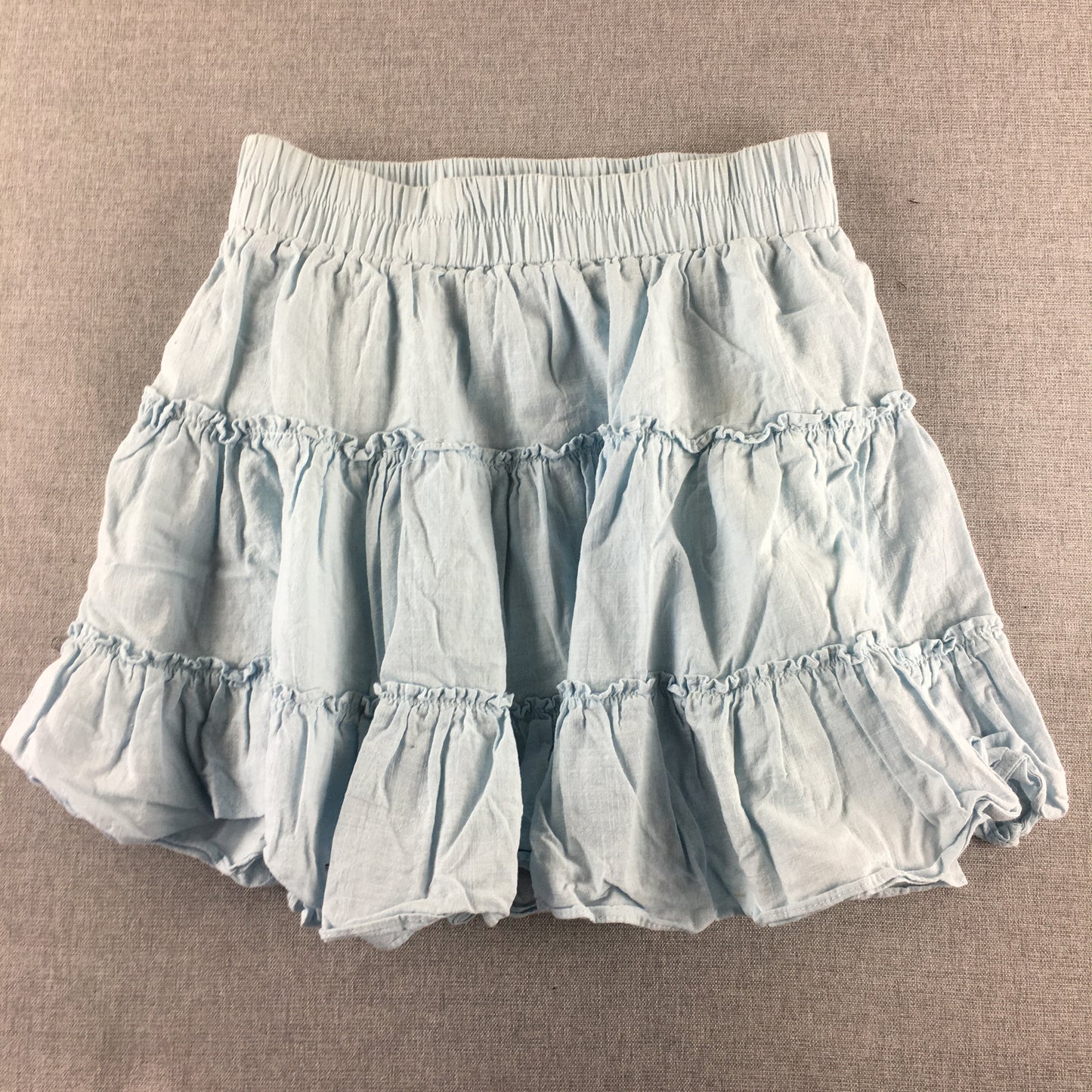 Mooloola Womens Mini Skirt Size 10 Blue Elastic Waist