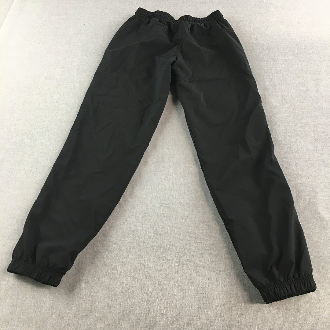 Adidas Kids Boys Tracksuit Pants Size 11 - 12 Years Black Jogger