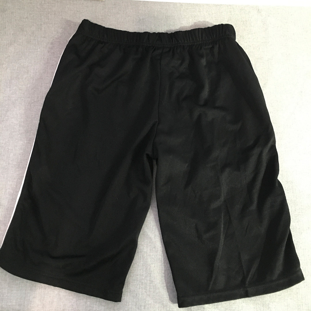 Fortnite Kids Boys Shorts Size 14 (Youth XL) Black Logo Elastic Waist