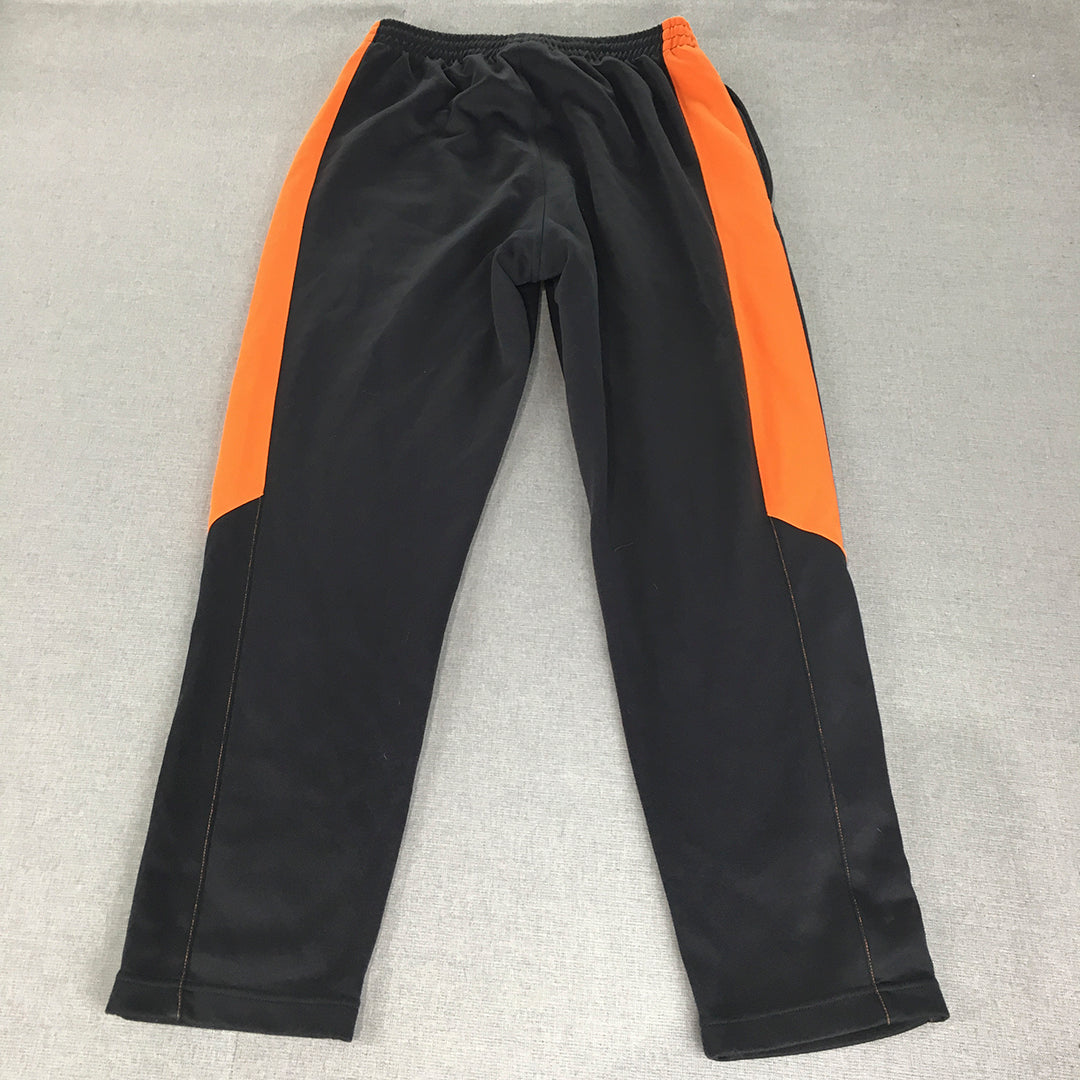 GWS Giants Mens Tracksuit Pants Size S Grey AFL Football Jogger X-Blades