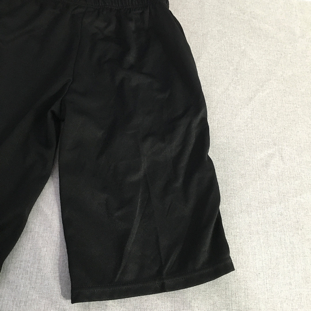 Fortnite Kids Boys Shorts Size 14 (Youth XL) Black Logo Elastic Waist