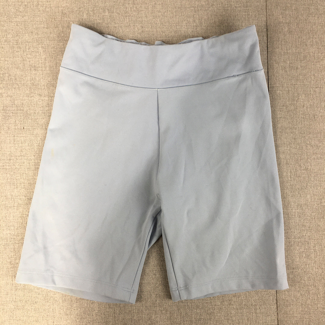 Uniqlo Kids Girls Legging Shorts Size 13 Years (Youth L) Blue Activewear