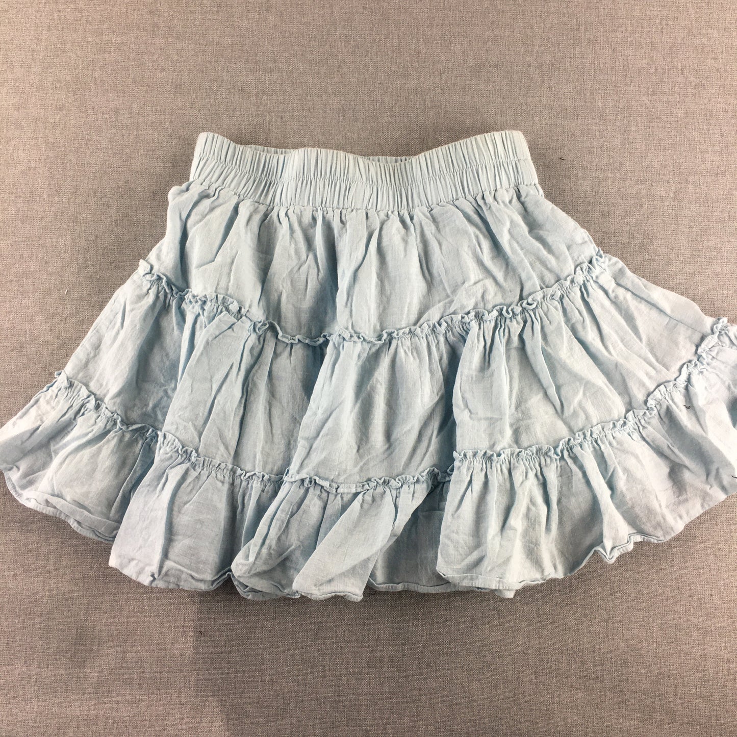 Mooloola Womens Mini Skirt Size 10 Blue Elastic Waist