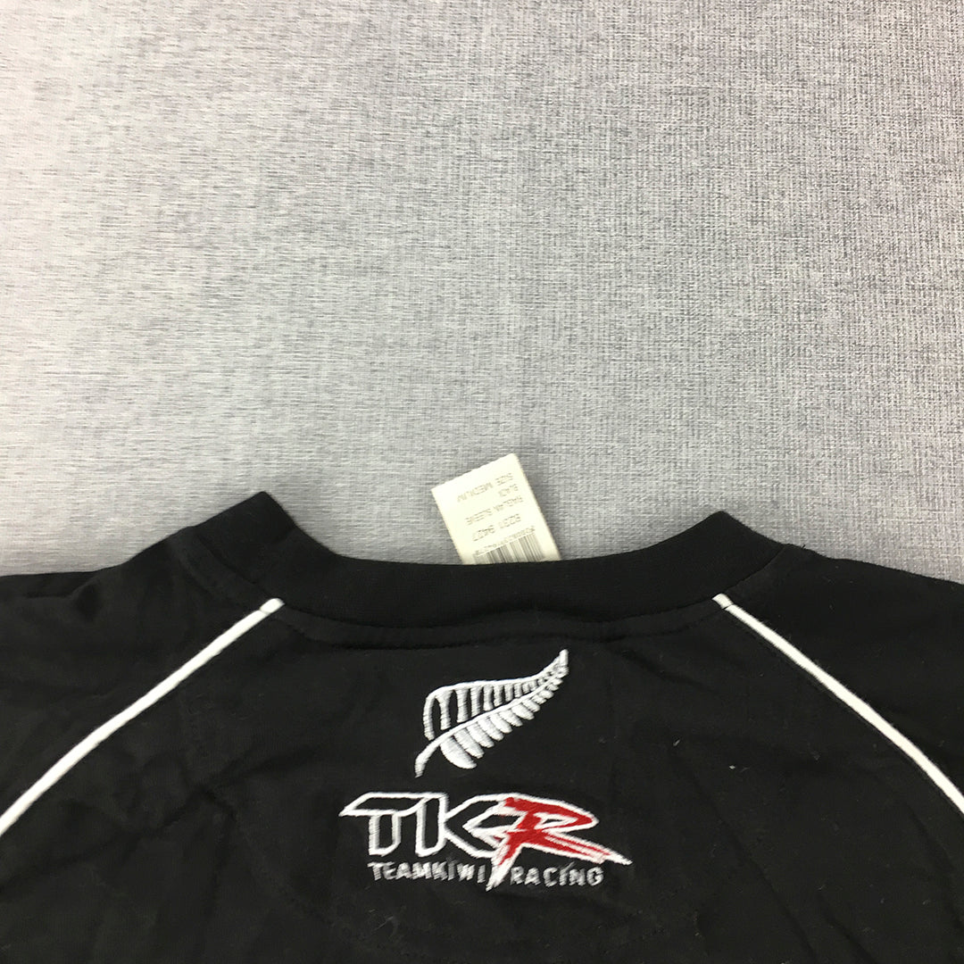 NEW Team Kiwi Racing Mens Jersey Shirt Size M Black V8 Supercars TKR