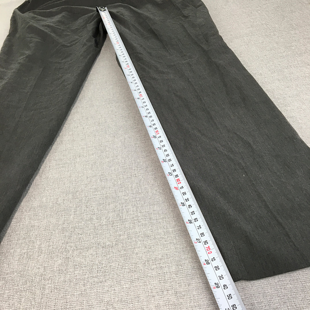 H&M Mens Dress Pants Size 38 Grey Pockets Straight Leg