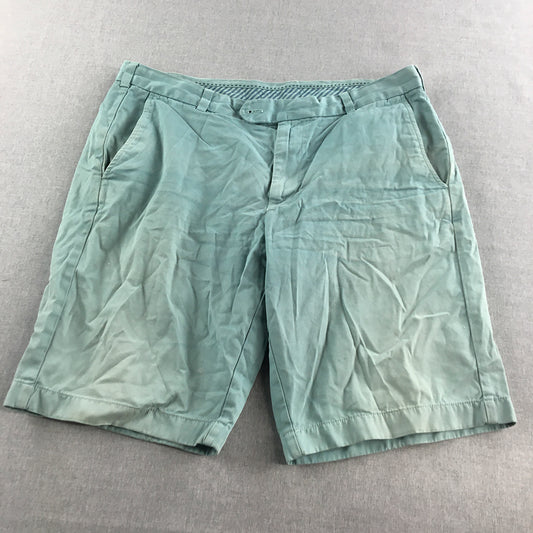 Brooks Brothers Mens Shorts Size 36 Blue Pockets Chino