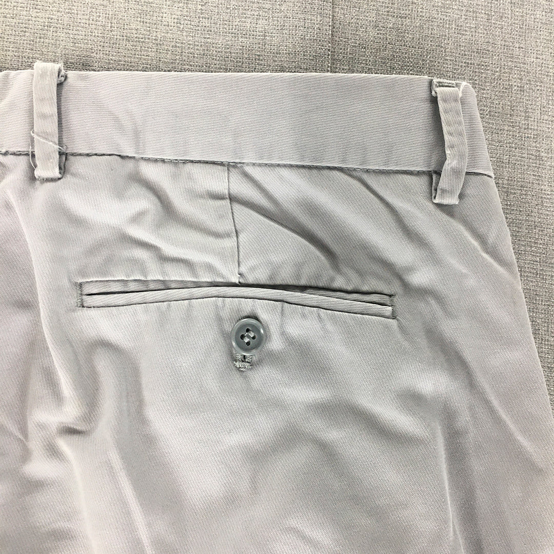 Country Road Mens Chino Pants Size 34 Grey Pockets Trousers