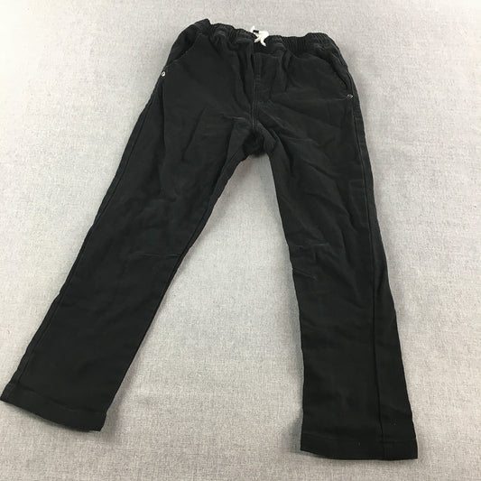 Seed Heritage Kids Girls Jogger Pants Size 8 Black Drawstring Pockets