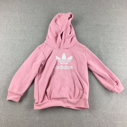 Adidas Kids Girls Hoodie Sweater Size 1 (12 - 18 Months) Baby Toddler Jumper