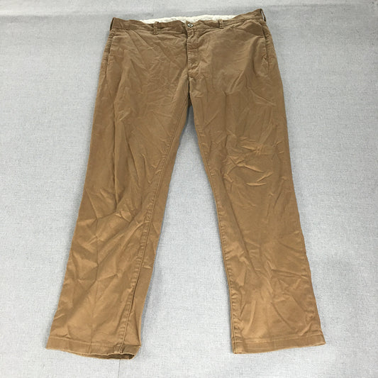 Levi's Mens Chino Pants Size 38 (W38 x L30) Brown Straight Leg Pockets