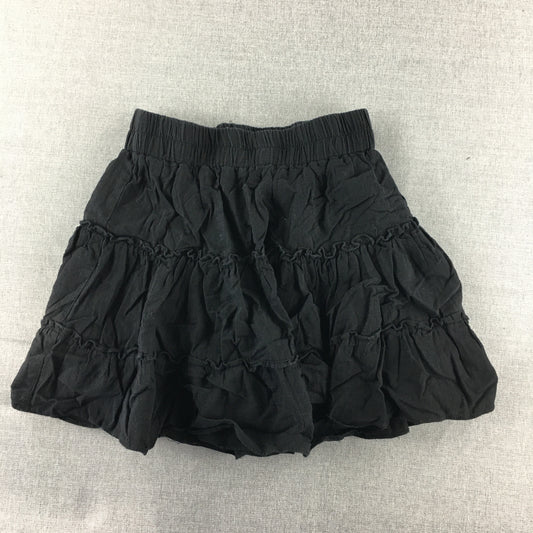 Mooloola Womens Mini Skirt Size 8 Black Elastic Waist