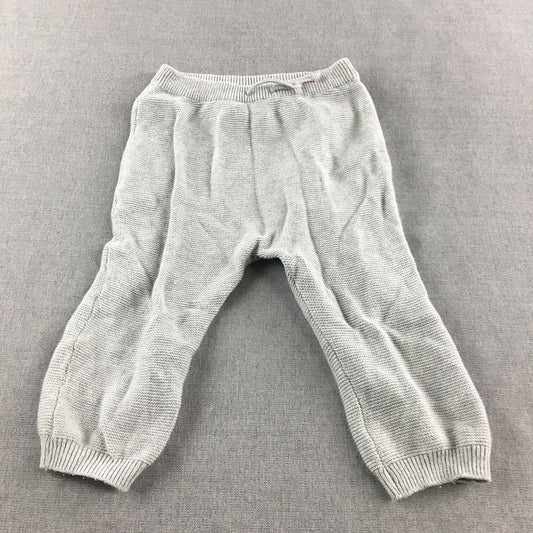 H&M Baby Boys Tracksuit Pants Size 12 - 18 Months (1) Toddler Knit Drawstring