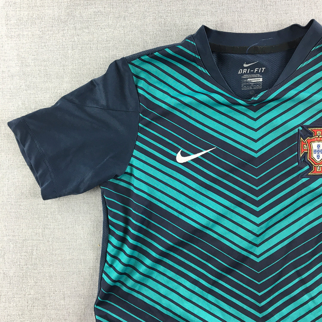 Portugal Kids Boys Jersey Youth Size M Nike Football Kit Shirt