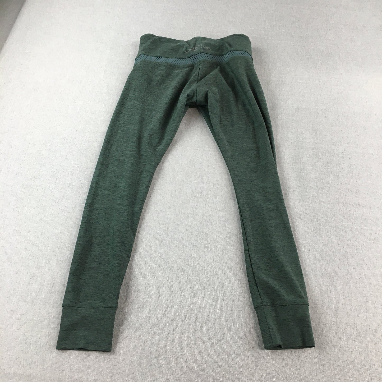 Lorna Jane Womens Leggings Size M Green 3/4 Length