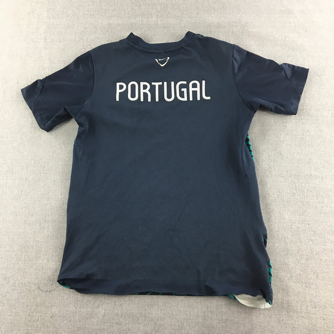 Portugal Kids Boys Jersey Youth Size M Nike Football Kit Shirt