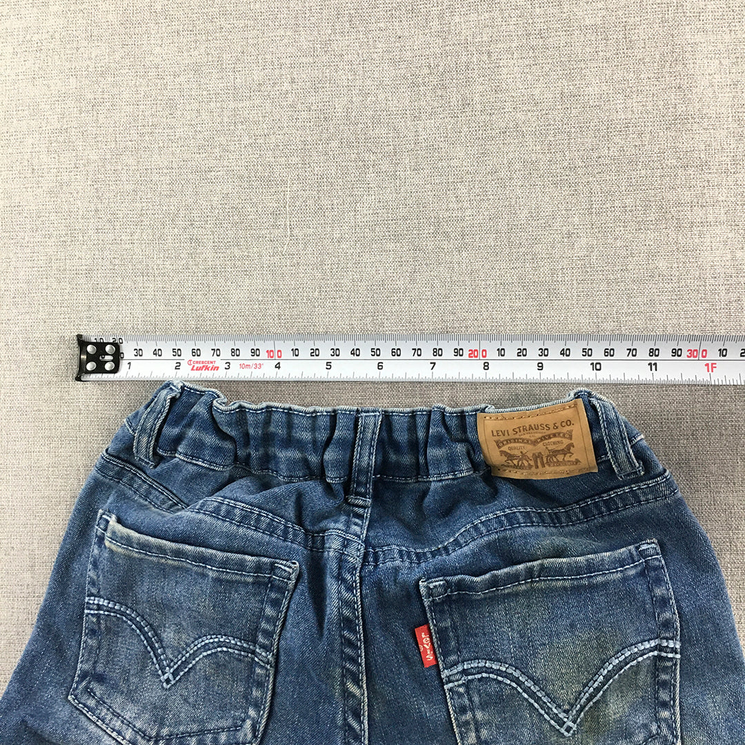 Levi's Kids Girls Jeans Size 10 Blue Skinny Pockets Denim