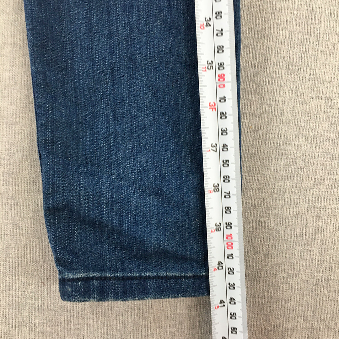 Portmans Womens Skinny Jeans Size 6 (W25 - L32) Blue Denim