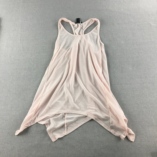 H&M Womens Tank Top Size S Pink Sleeveless Singlet Shirt