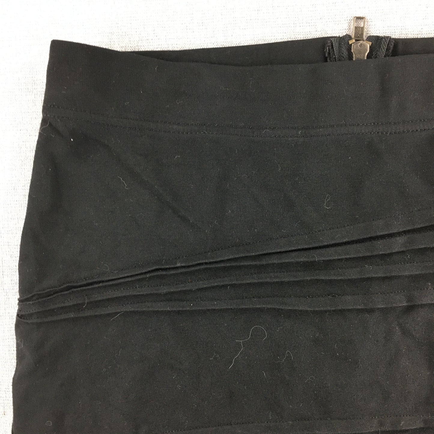 Bardot Womens Mini Skirt Size 12 Black Zip