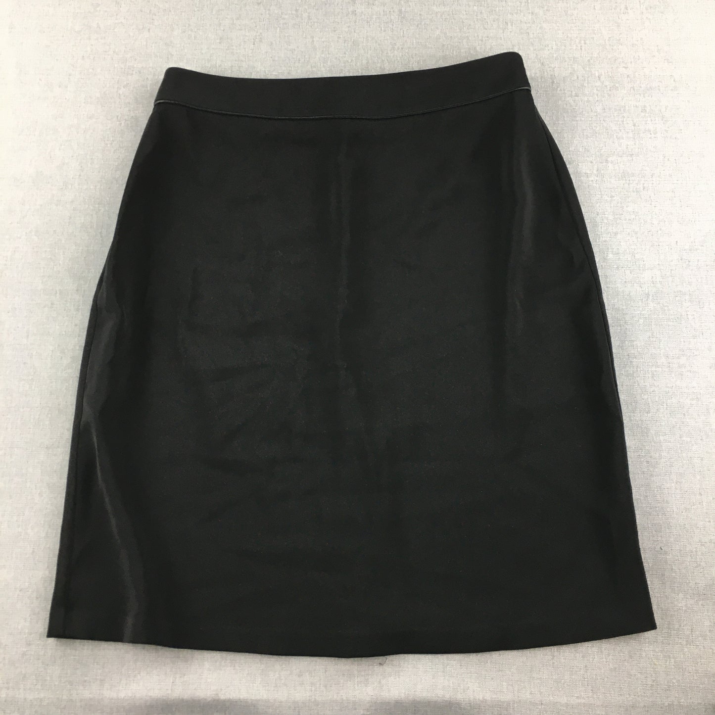 Milady's Womens Midi Skirt Size 36 Black A-Line