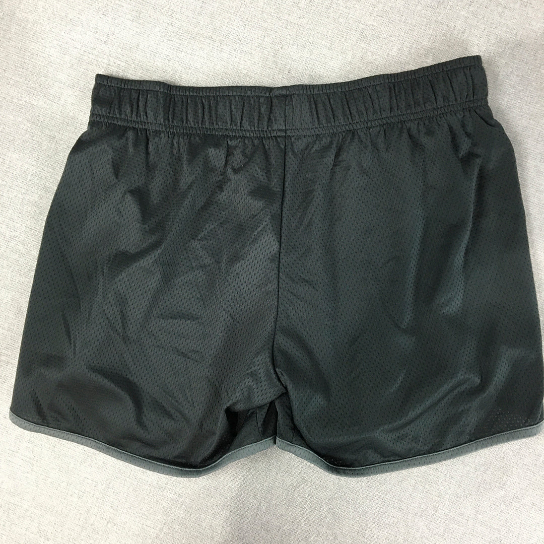 Under Armour Womens Shorts Size S Black Logo Elastic Waist Running Gym