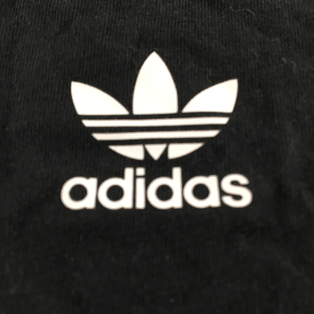 Adidas Kids Boys T-Shirt Youth Size L (13 - 14 Years) Black Trefoil Logo Tee