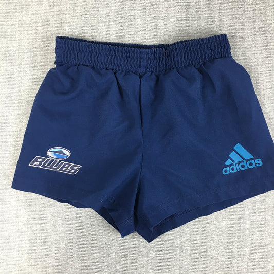 Blues Super Rugby Shorts Kids Boys Size 2 - 3 Years Toddler Baby Adidas