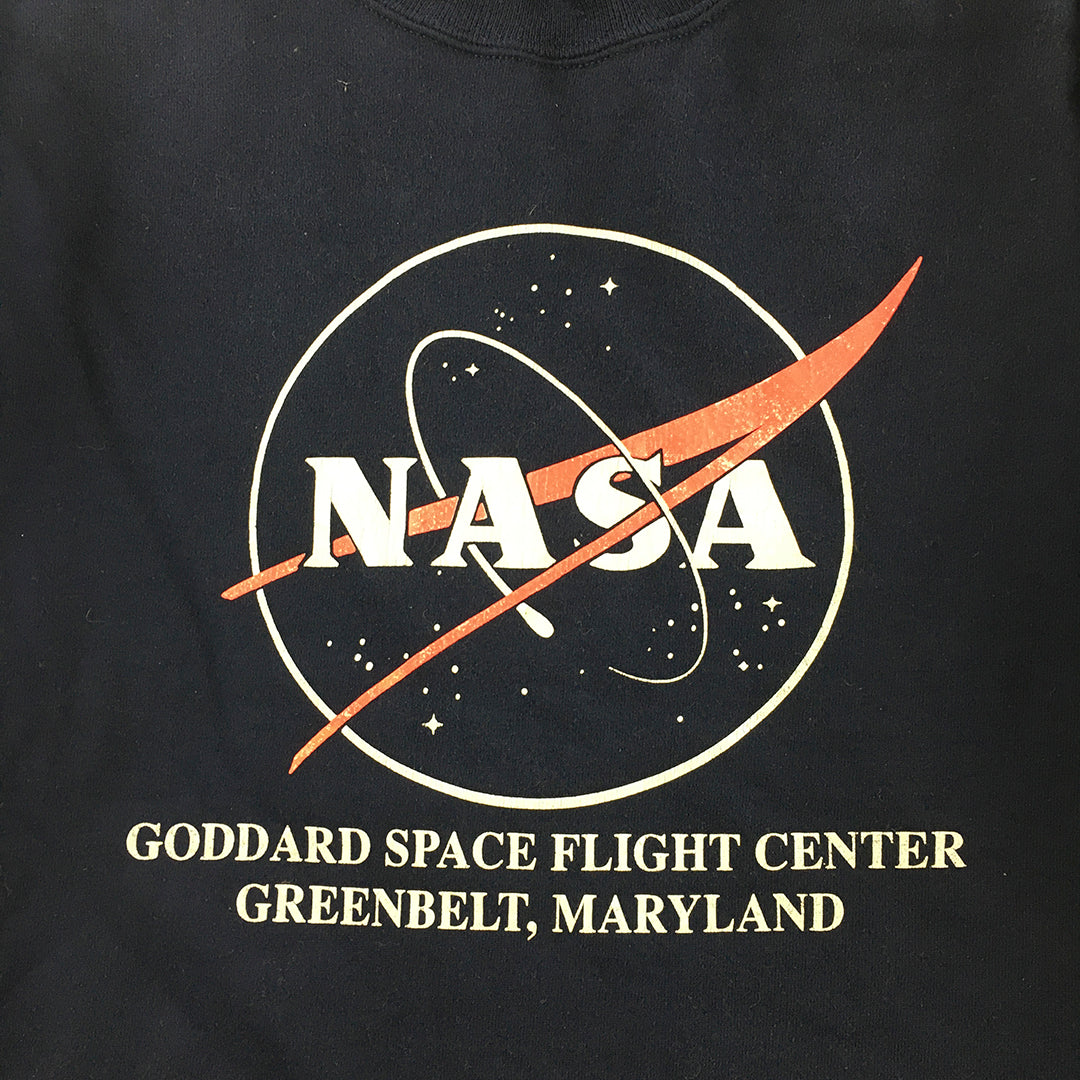 Vintage 80s NASA Goddard Space Flight Center Maryland USA Sweater Size L RARE