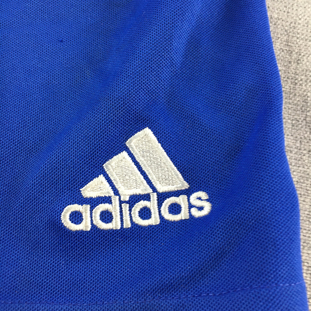 Adidas Kids Boys Shorts Youth Size S (9 - 10 Years) Blue Logo Athletic