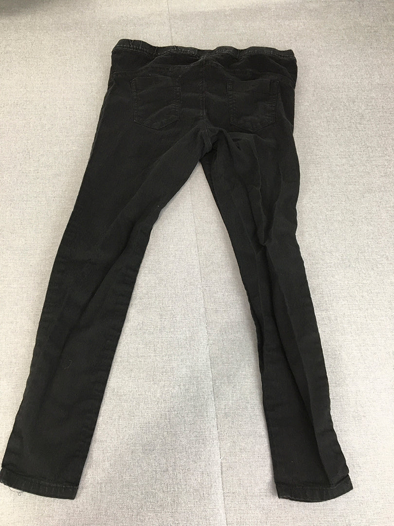 Primark Womens Jeans Size 18 Black Stretch Fabic Skinny Legging Dark Wash Denim