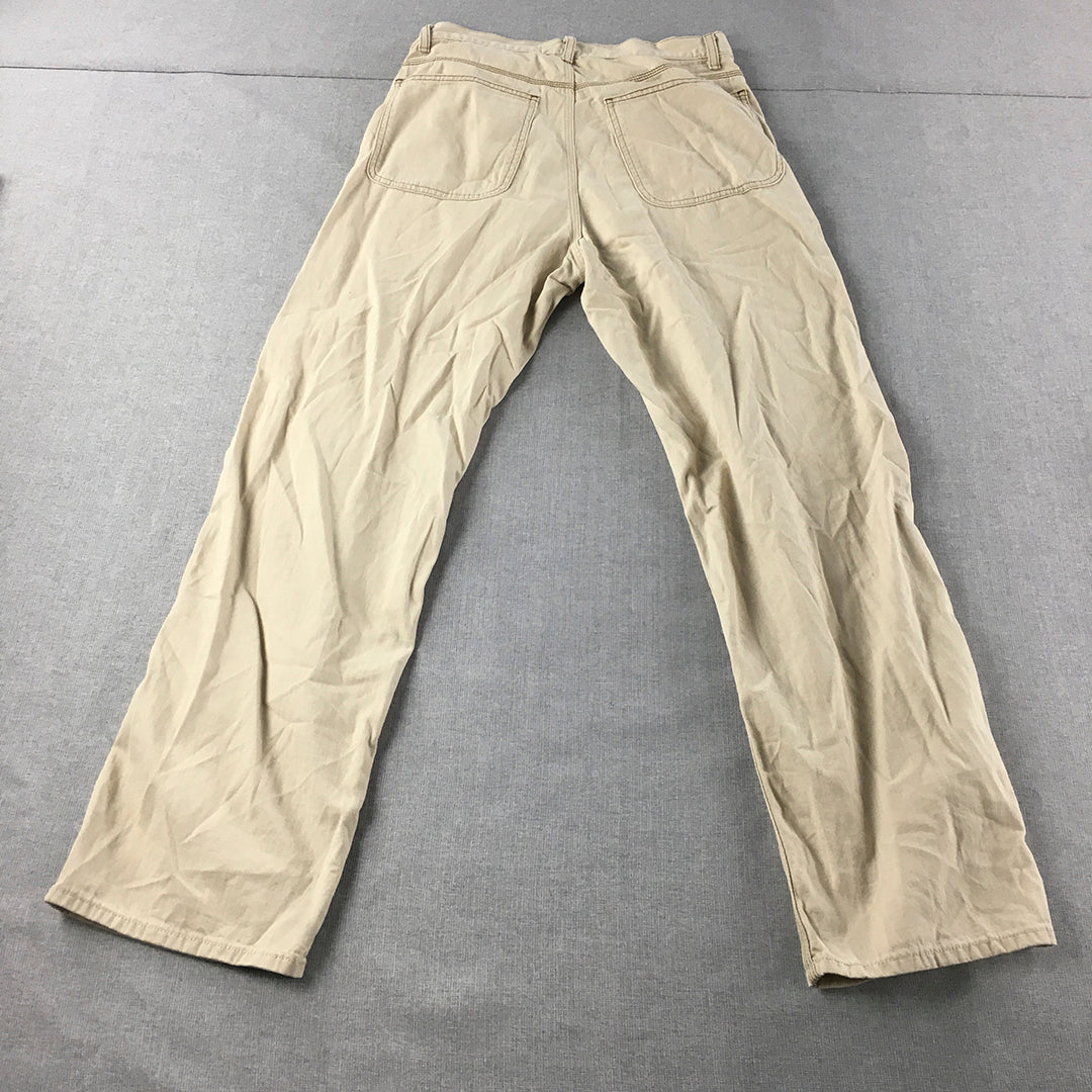 JW Anderson x Uniqlo Pants Size 29 Cream Beige Chino Pockets Trousers