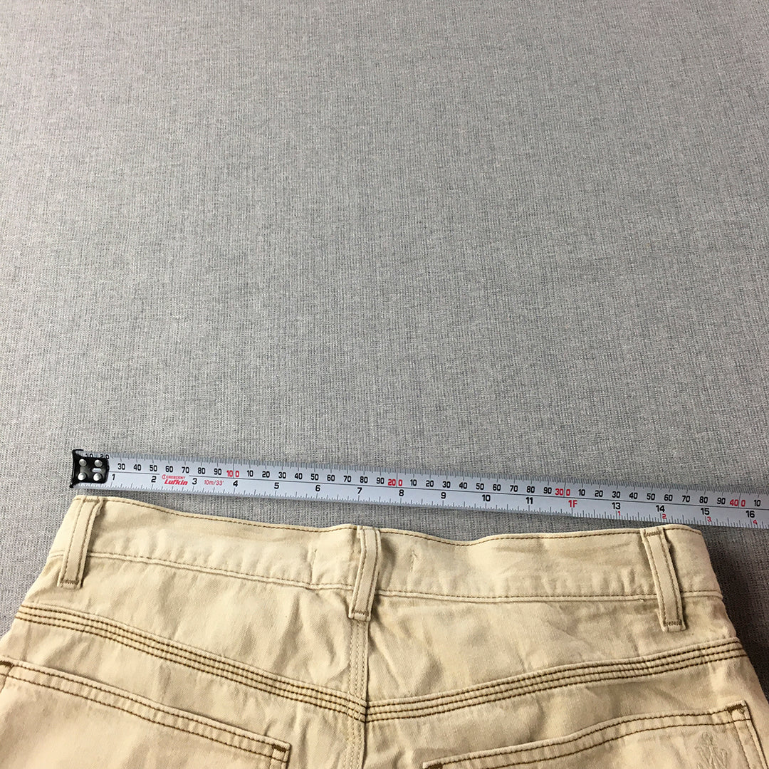 JW Anderson x Uniqlo Pants Size 29 Cream Beige Chino Pockets Trousers