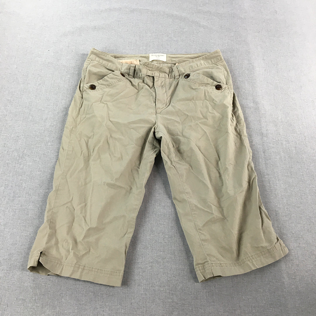 Colorado Womens Shorts Size 12 Brown Pockets Khaki