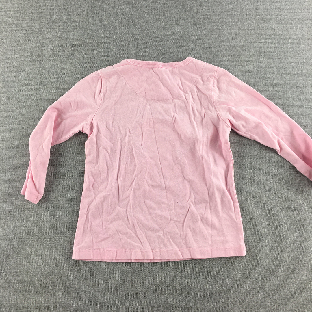 My Little Pony Kids Girls Top Size 4 Pink Long Sleeve Pullover Shirt