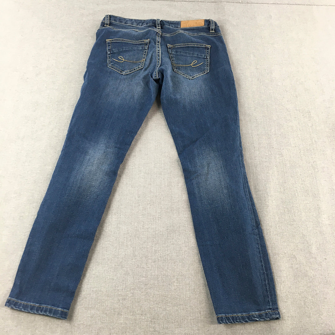 Esprit Womens Skinny Jeans Size 27 Blue Pockets Denim